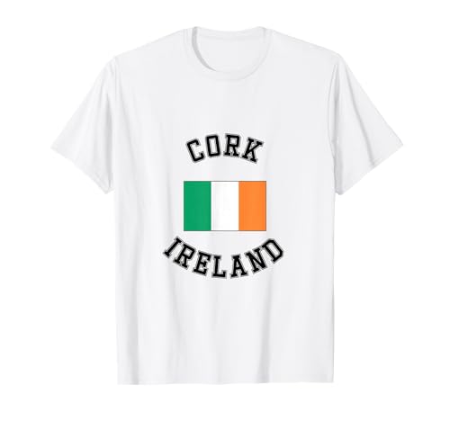 Kork Irland Irland Flagge geeignet für Kinder Männer Frauen T-Shirt Kork Irland Irland Flagge geeignet für Kinder Männer Frauen T-Shirt von Irish Pride Irish Flag Gifts