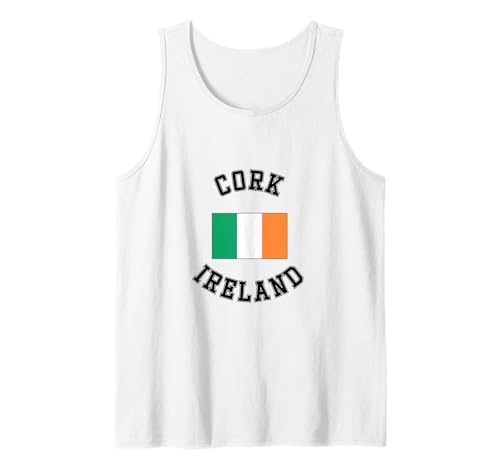 Kork Irland Irland Flagge geeignet für Kinder Männer Frauen Tank Top Kork Irland Irland Flagge geeignet für Kinder Männer Frauen Tank Top von Irish Pride Irish Flag Gifts