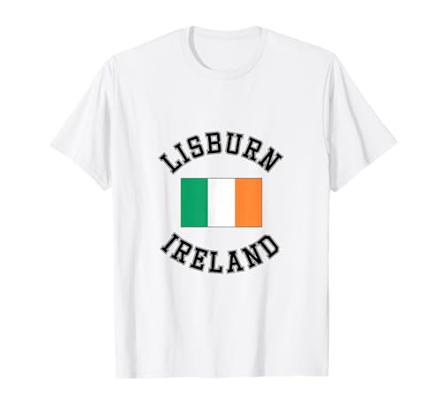 Lisburn Irland-Flagge, geeignet für Kinder, Männer, Frauen T-Shirt Lisburn Irland-Flagge, geeignet für Kinder, Männer, Frauen T-Shirt von Irish Pride Irish Flag Gifts