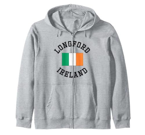 Longford Irland-Flagge, geeignet für Kinder, Männer, Frauen Kapuzenjacke Longford Irland-Flagge, geeignet für Kinder, Männer, Frauen Kapuzenjacke von Irish Pride Irish Flag Gifts