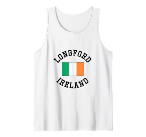 Longford Irland-Flagge, geeignet für Kinder, Männer, Frauen Tank Top Longford Irland-Flagge, geeignet für Kinder, Männer, Frauen Tank Top von Irish Pride Irish Flag Gifts