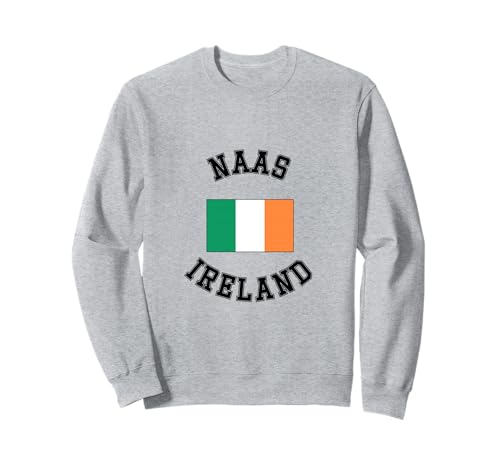 Naas Irland-Flagge, geeignet für Kinder, Männer, Frauen Sweatshirt von Irish Pride Irish Flag Gifts