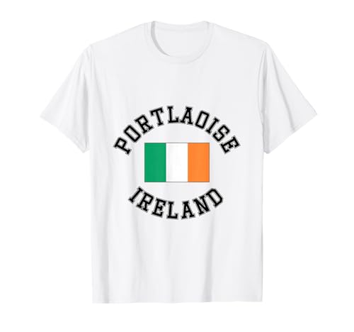 Portlaoise Irland-Flagge, geeignet für Kinder, Männer, Frauen T-Shirt Portlaoise Irland-Flagge, geeignet für Kinder, Männer, Frauen T-Shirt von Irish Pride Irish Flag Gifts