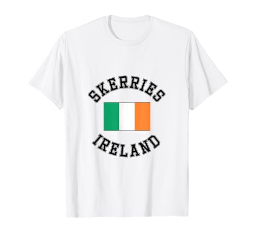 Skerries Irland-Flagge, geeignet für Kinder, Männer, Frauen T-Shirt Skerries Irland-Flagge, geeignet für Kinder, Männer, Frauen T-Shirt von Irish Pride Irish Flag Gifts