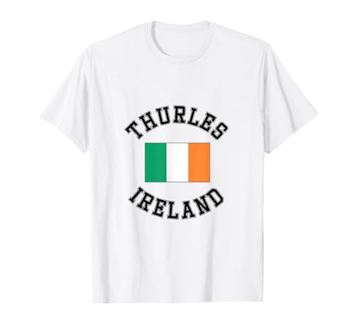 Thurles Irland Irische Flagge geeignet für Kinder Männer Frauen T-Shirt Thurles Irland Irische Flagge geeignet für Kinder Männer Frauen T-Shirt von Irish Pride Irish Flag Gifts