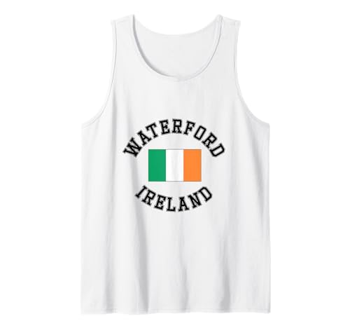 Waterford Irland-Flagge, geeignet für Kinder, Männer, Frauen Tank Top Waterford Irland-Flagge, geeignet für Kinder, Männer, Frauen Tank Top von Irish Pride Irish Flag Gifts