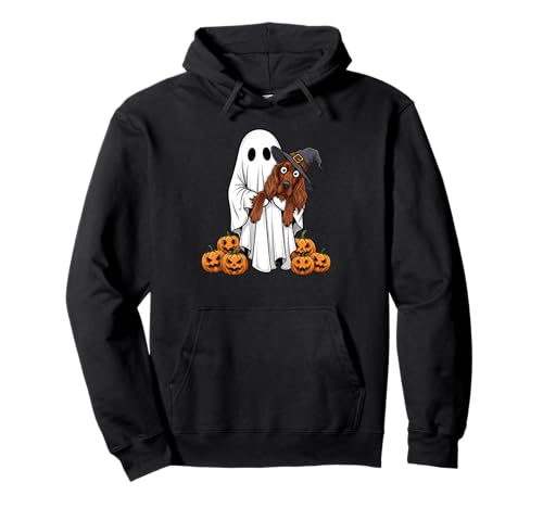Lustiger Geist Irish Setter Kürbis Halloween Kinder Herren Damen Pullover Hoodie Lustiger Geist Irish Setter Kürbis Halloween Kinder Herren Damen Pullover Hoodie von Irish Setter Lover Cute Halloween Outfits Boy Girl