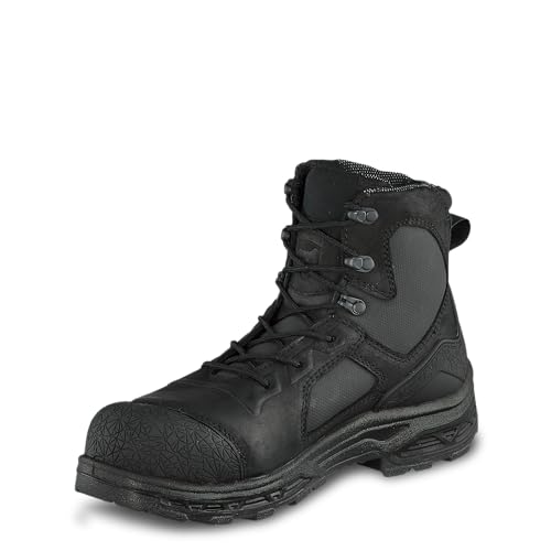 Irish Setter Work Men's Kasota 6" Waterproof Safety Toe Work Boot, Black, 11.5 D US von Irish Setter
