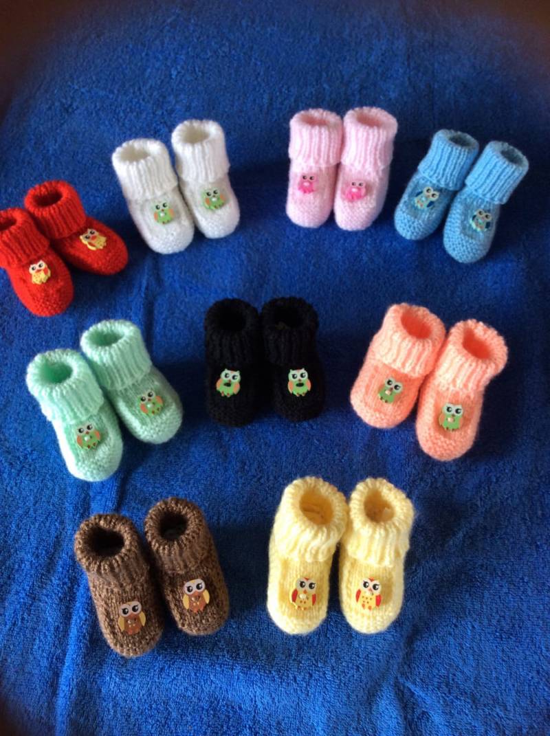 Babyschuhe von IrishFairyKnits