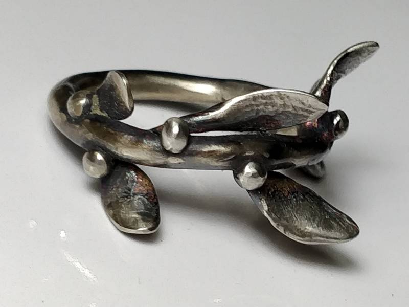 Olive Baum Ast Ring von Iriszarurdesigns