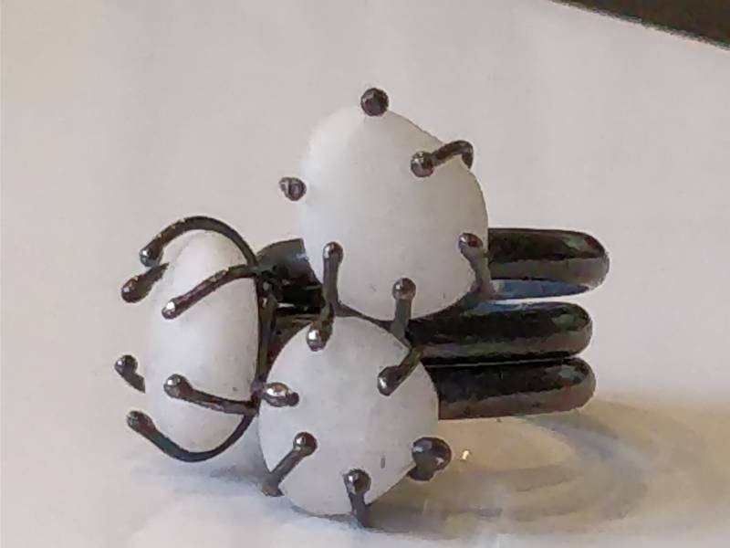 Sterling Silber Stapeln Ringe von Iriszarurdesigns