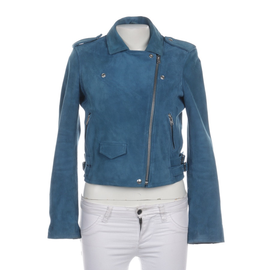 Iro Lederjacke 36 Blau von Iro