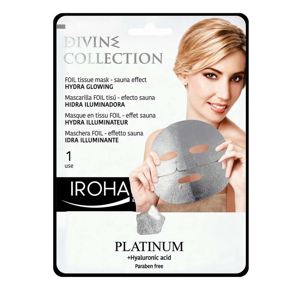 Iroha Gesichtsmaske Divine Collection - Platinum Facemask von Iroha