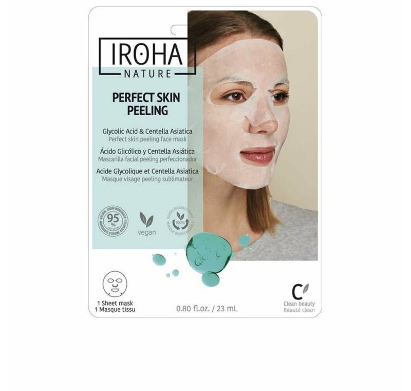 Iroha Gesichtsmaske Nature Perfect Haut Peeling Glicolic Acid y Centella Asiatica 23ml von Iroha