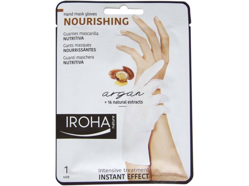 Iroha Körperpflegemittel Hand Mask Gloves Argan von Iroha