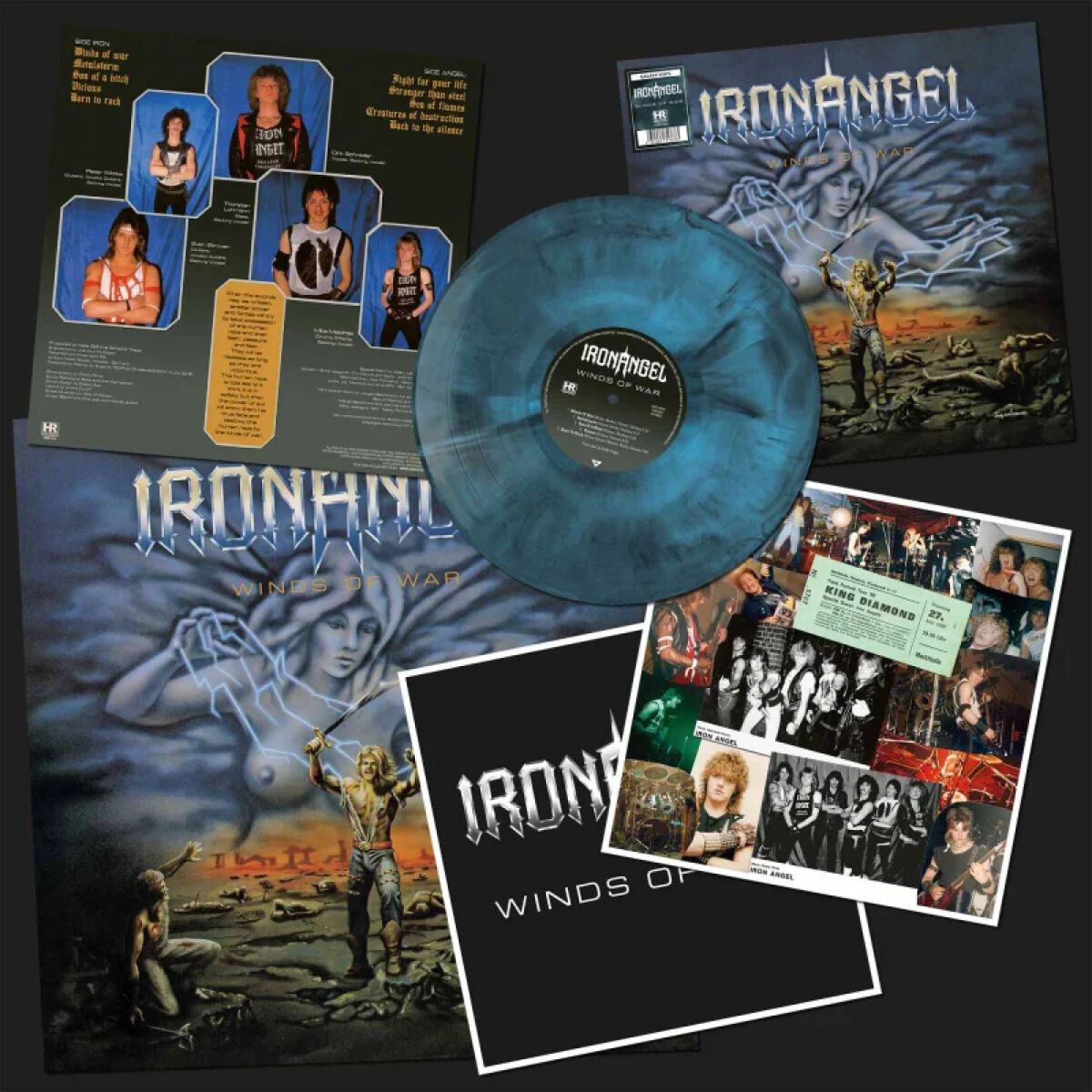Winds of war von Iron Angel - LP (Coloured, Limited Edition, Standard) von Iron Angel