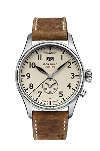 Iron Annie Flight Control Automatik mit Lederarmband von Iron Annie
