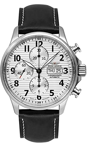 Iron Annie Herrenuhr Automatik Chronograph Braun/Silberfarben 5818-1 von Iron Annie