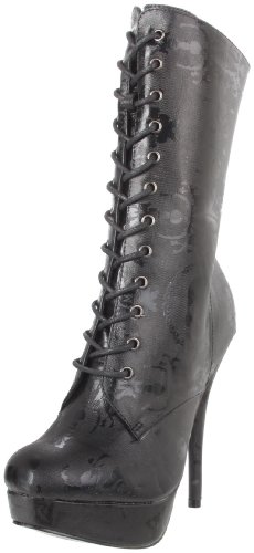 Iron Fist Damen Lacey Days Mid Calf Boot, schwarz, 43 EU von Iron Fist