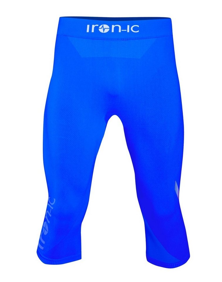 Iron-IC 3/4-Hose Funktionsunterwäsche 3/4 Hose Performance royalblau Herren von Iron-IC