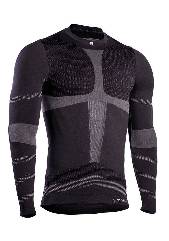 Iron-IC Langarmshirt Performance schwarz Herren von Iron-IC