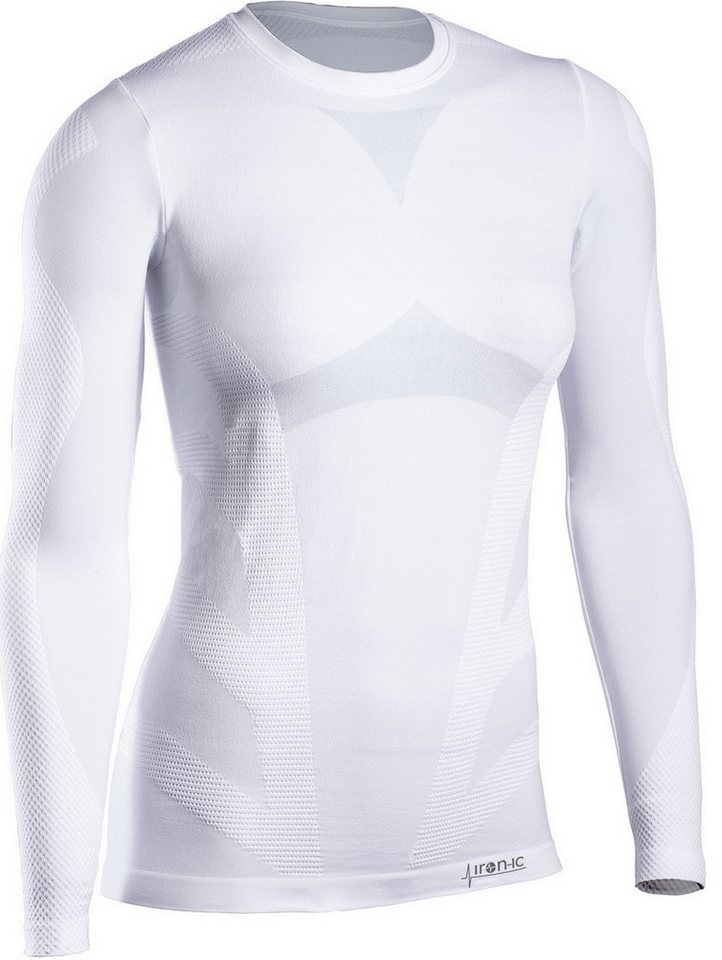 Iron-IC Langarmshirt Thermic (sehr warm) Ünterwasche weiss Damen von Iron-IC