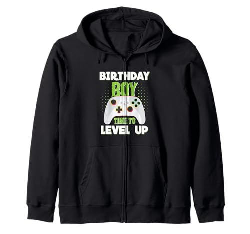 Birthday Boy Time To Move Up Gamer Gift for Boys Kapuzenjacke von Iron Kor