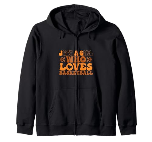 Just a Girl who Loves Basketball for Basketball Sport Lovers Kapuzenjacke Just a Girl who Loves Basketball for Basketball Sport Lovers Kapuzenjacke von Iron Kor