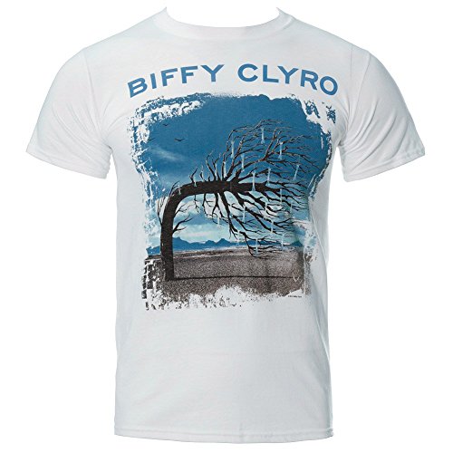 Biffy Clyro Opposites Herren T Shirt (Wei?) - Large [Textilien] von Iron Maiden