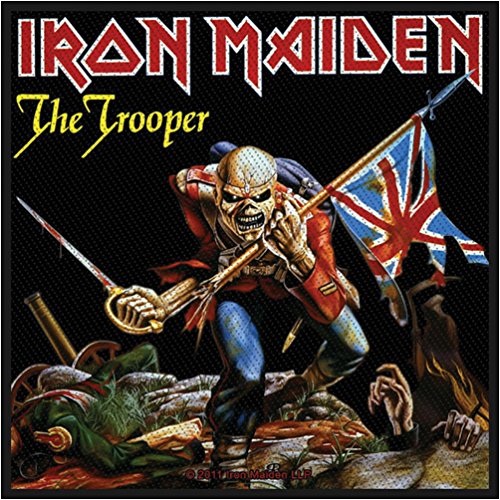 IRON MAIDEN THE TROOPER Patch von Iron Maiden