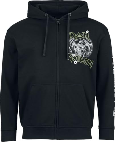 Iron Maiden Aces High Männer Kapuzenjacke schwarz XXL 50% Baumwolle, 50% Polyester Band-Merch, Bands von Iron Maiden