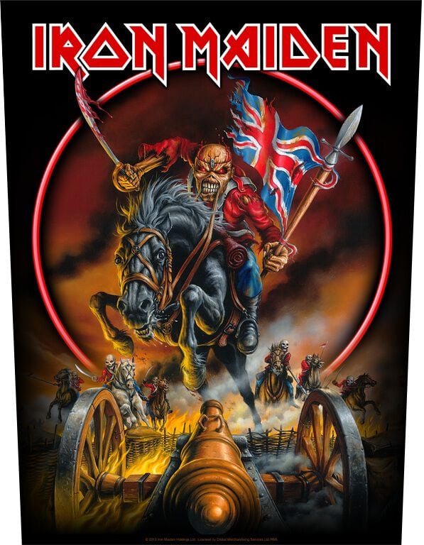 Iron Maiden Backpatch - England '88   - Lizenziertes Merchandise! von Iron Maiden