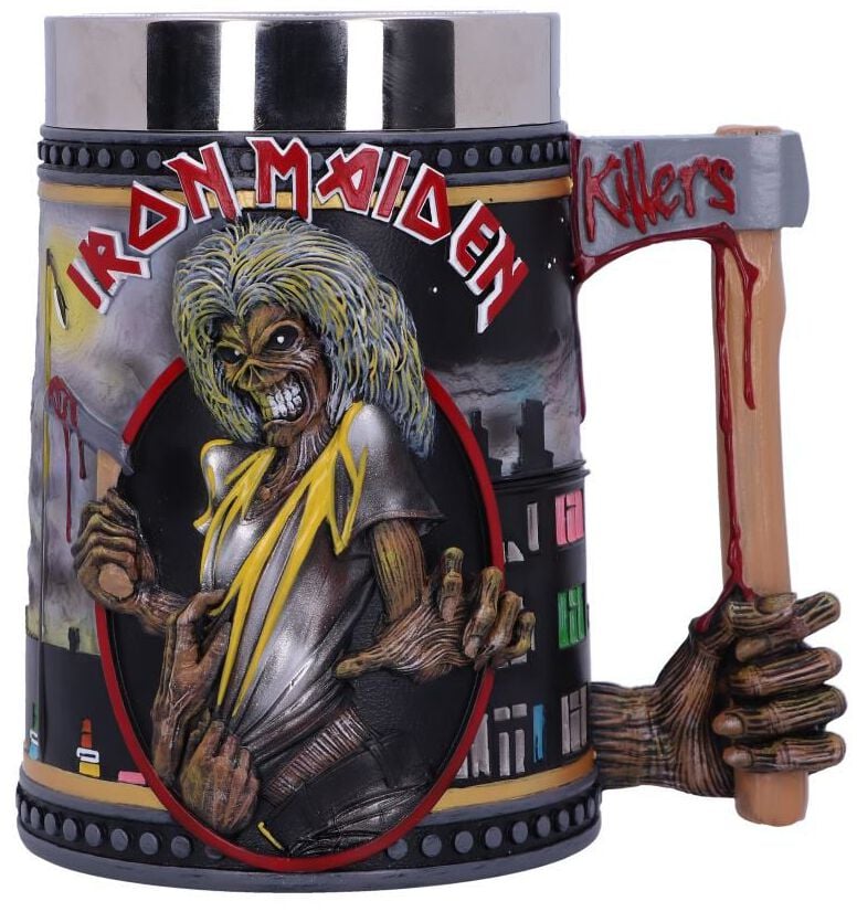 Iron Maiden Bierkrug - Killers - multicolor  - Lizenziertes Merchandise! von Iron Maiden
