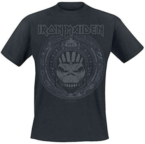 Iron Maiden Book of Souls Skull Männer T-Shirt schwarz XL 100% Baumwolle Band-Merch, Bands, Totenköpfe von Iron Maiden