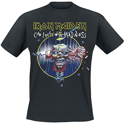 Iron Maiden Can I Play with Madness Männer T-Shirt schwarz L von Iron Maiden