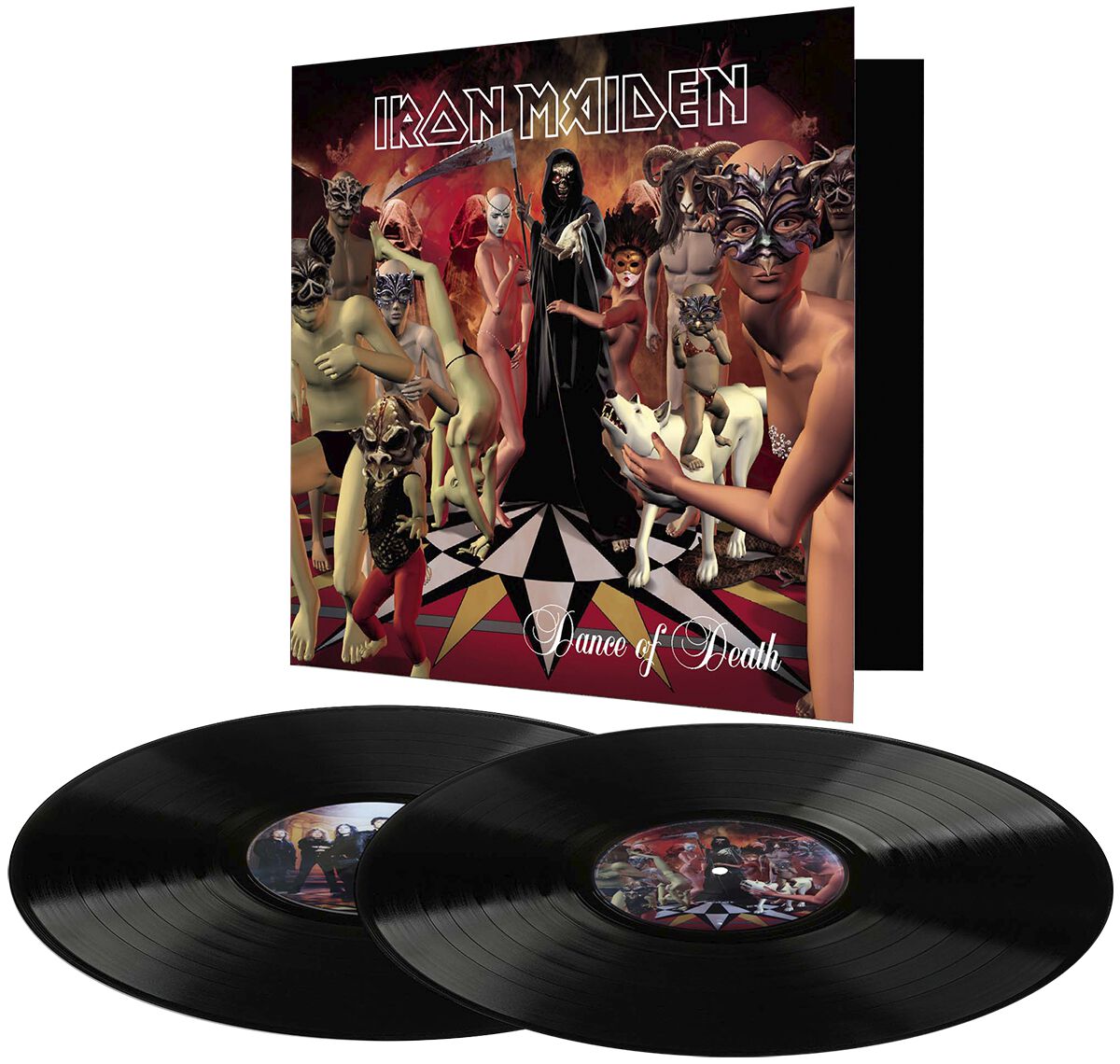 Iron Maiden Dance Of Death LP multicolor von Iron Maiden