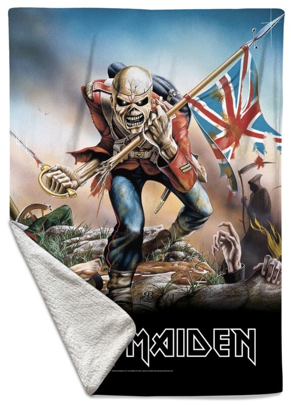 Iron Maiden Decke - Trooper - multicolor  - Lizenziertes Merchandise! von Iron Maiden