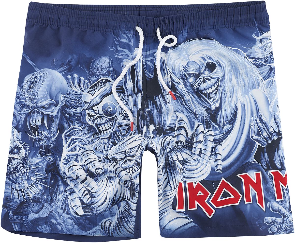 Iron Maiden EMP Signature Collection Badeshort multicolor in L von Iron Maiden