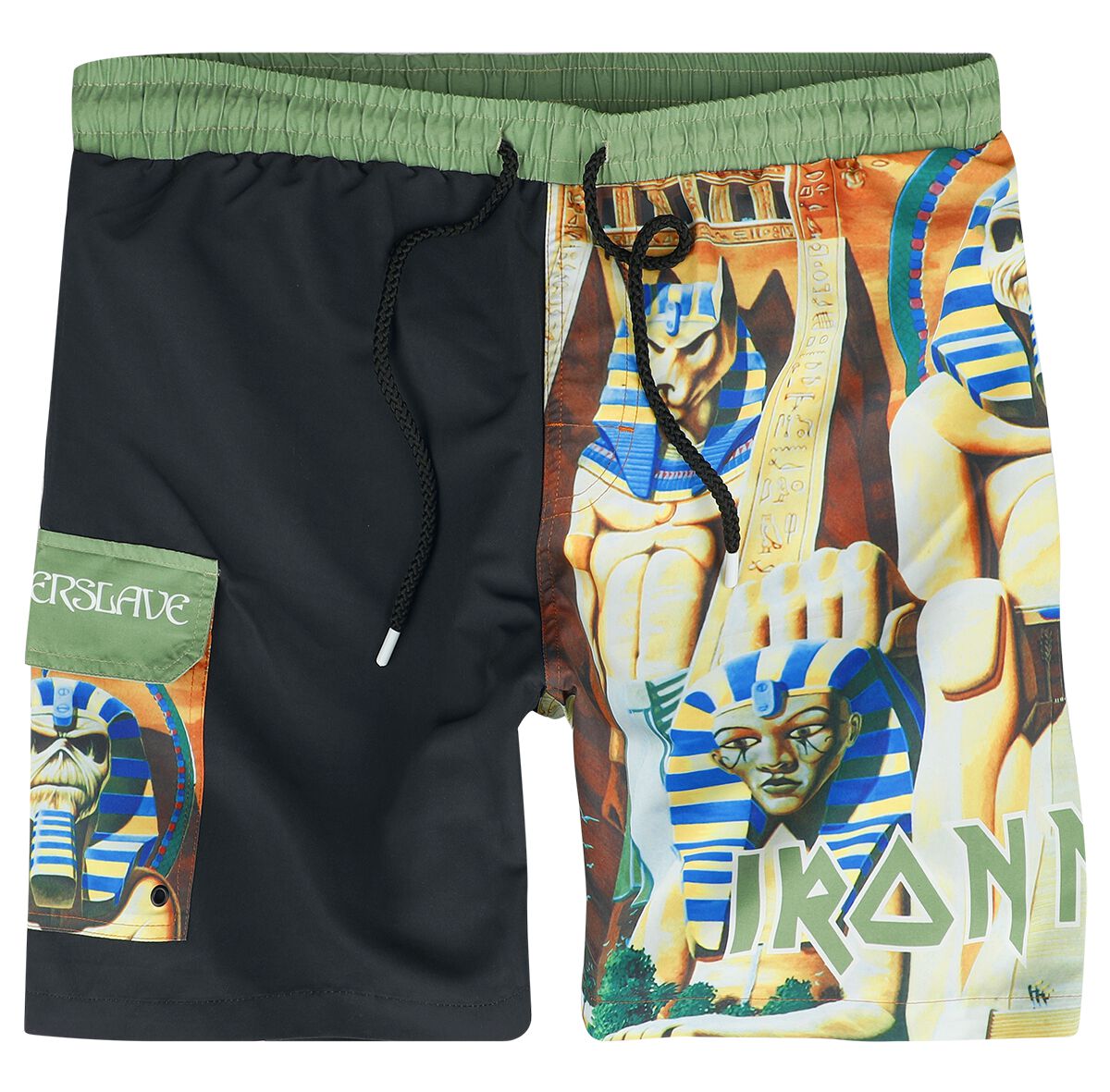 Iron Maiden EMP Signature Collection Badeshort multicolor in M von Iron Maiden