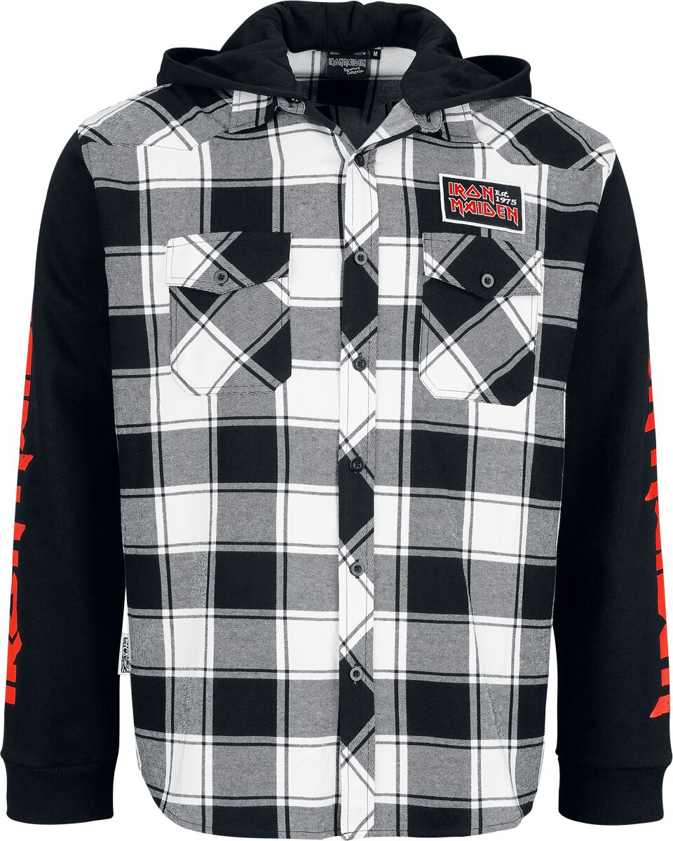 Iron Maiden EMP Signature Collection Langarmhemd schwarz weiß in XL von Iron Maiden