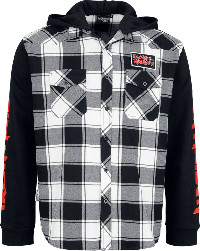 Iron Maiden EMP Signature Collection Langarmhemd schwarz weiß in XL von Iron Maiden
