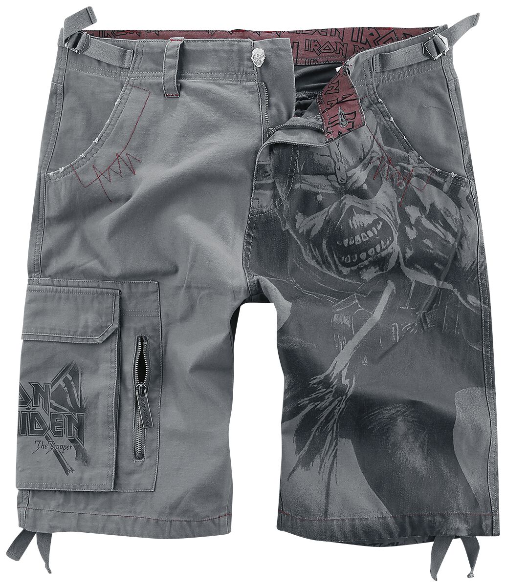 Iron Maiden EMP Signature Collection Short grau in 3XL von Iron Maiden