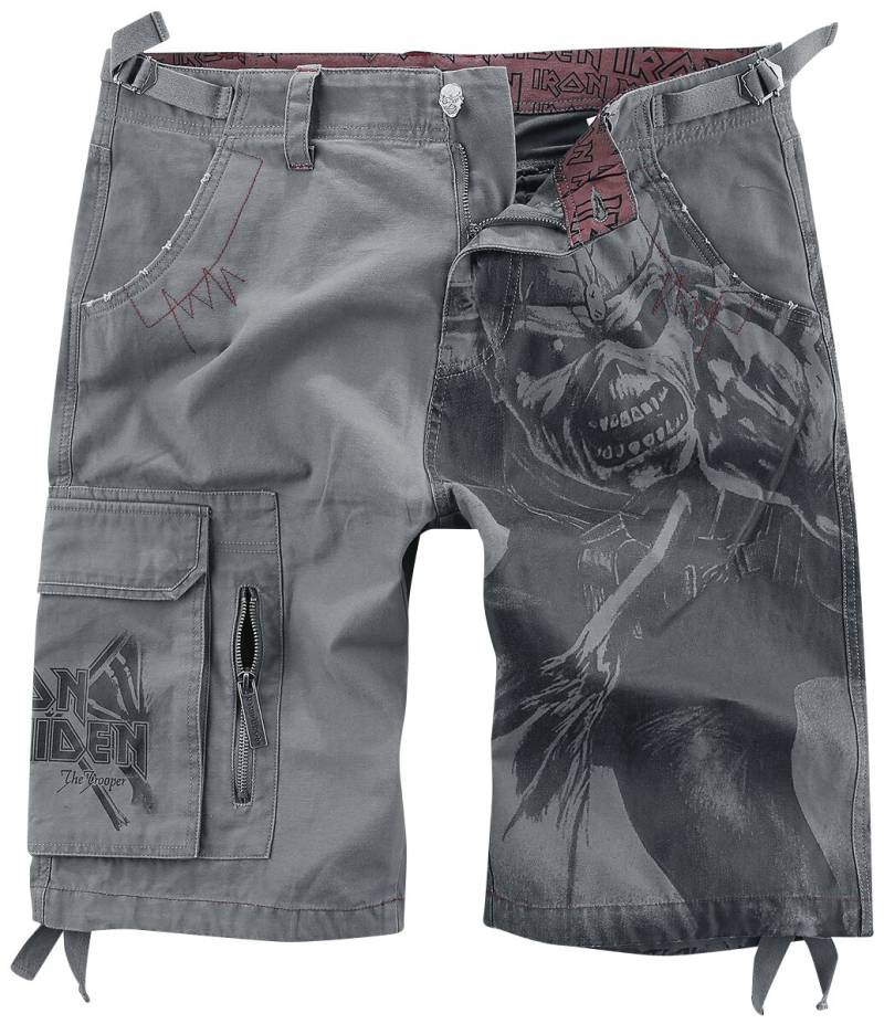 Iron Maiden EMP Signature Collection Short grau in XL von Iron Maiden