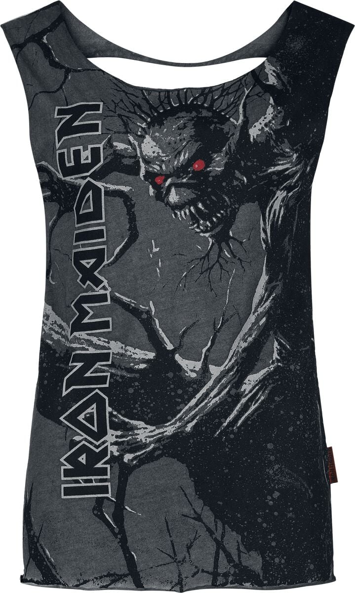 Iron Maiden EMP Signature Collection Top dunkelgrau in L von Iron Maiden