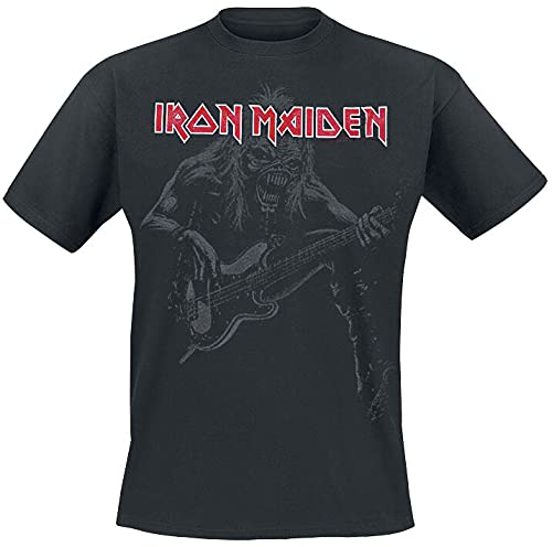 Iron Maiden Eddie Bass Männer T-Shirt schwarz 3XL 100% Baumwolle Undefiniert Band-Merch, Bands von Iron Maiden