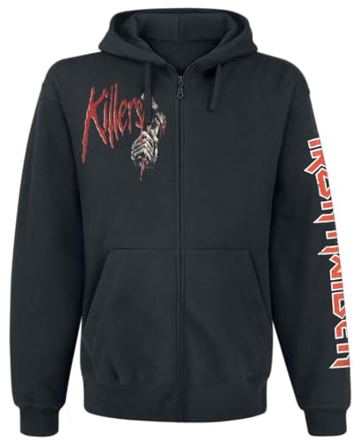 Iron Maiden Eddie Kills Männer Kapuzenjacke schwarz L von Iron Maiden