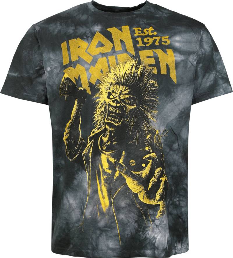 Iron Maiden Eddie T-Shirt grau in 4XL von Iron Maiden