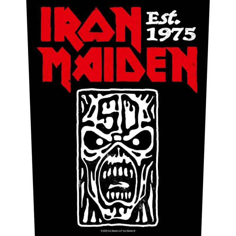 Iron Maiden Est. 1975 Backpatch multicolor von Iron Maiden