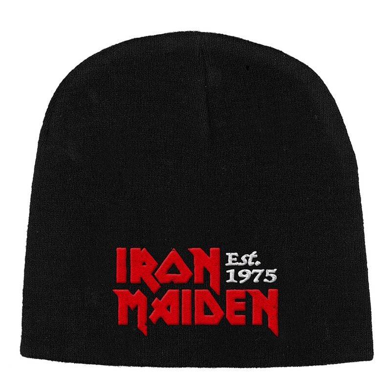 Iron Maiden Est. 1975 Mütze schwarz von Iron Maiden