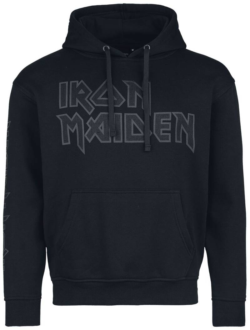 Iron Maiden Fear Lives Flames Kapuzenpullover schwarz in M von Iron Maiden